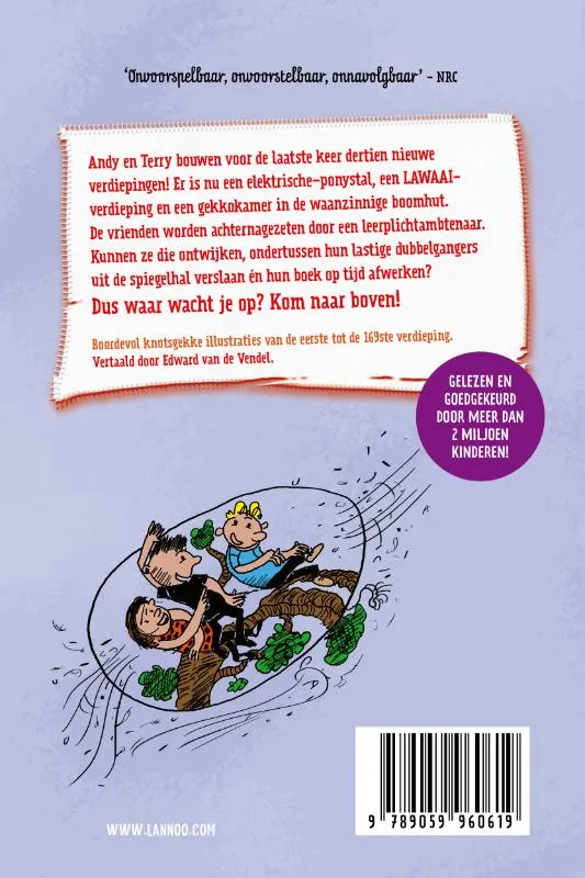 De waanzinnige boomhut van 169 verdiepingen | 9789059960619 De waanzinnige boomhut van 169 verdiepingen - Afbeelding 2