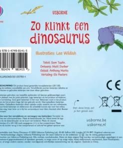 Zo klinkt een dinosaurus | 9781474981415 Zo klinkt een dinosaurus | 9781474981415