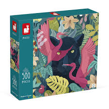 Janod puzzel - Mysterieuze panter