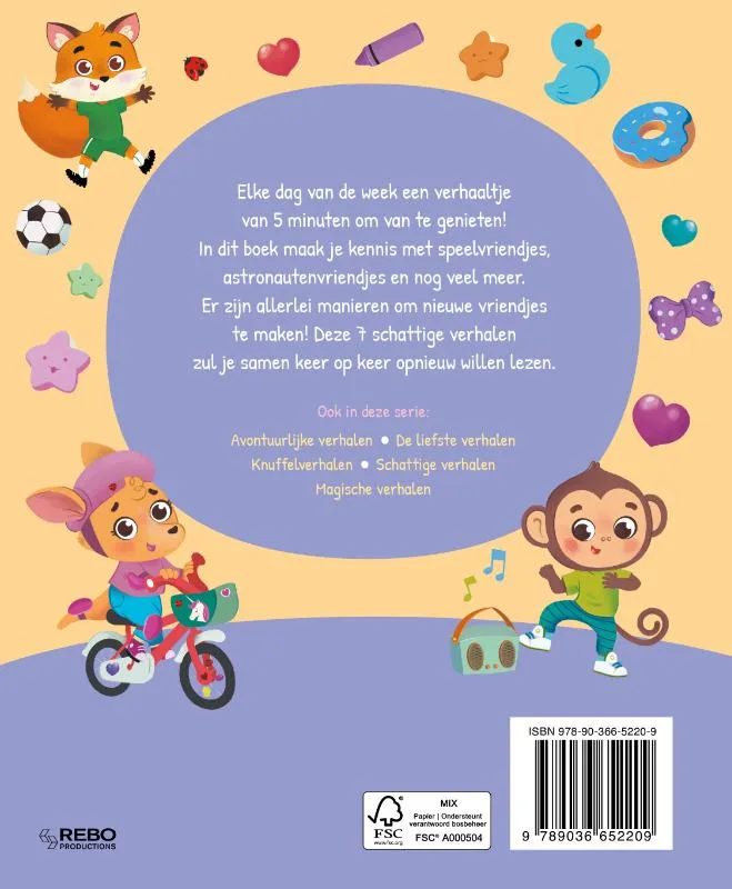 5-minutenverhaaltjes | 9789036652209 5-minutenverhaaltjes - Afbeelding 2