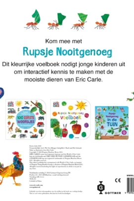 Alternative view of Rupsje Nooitgenoeg Voelboek vol dieren