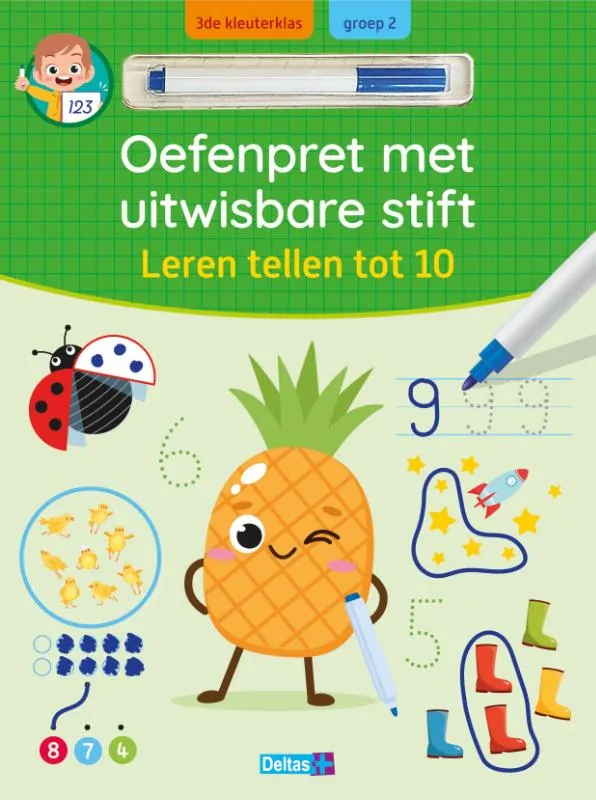 Leren tellen tot 10 | 9789044763188 Leren tellen tot 10
