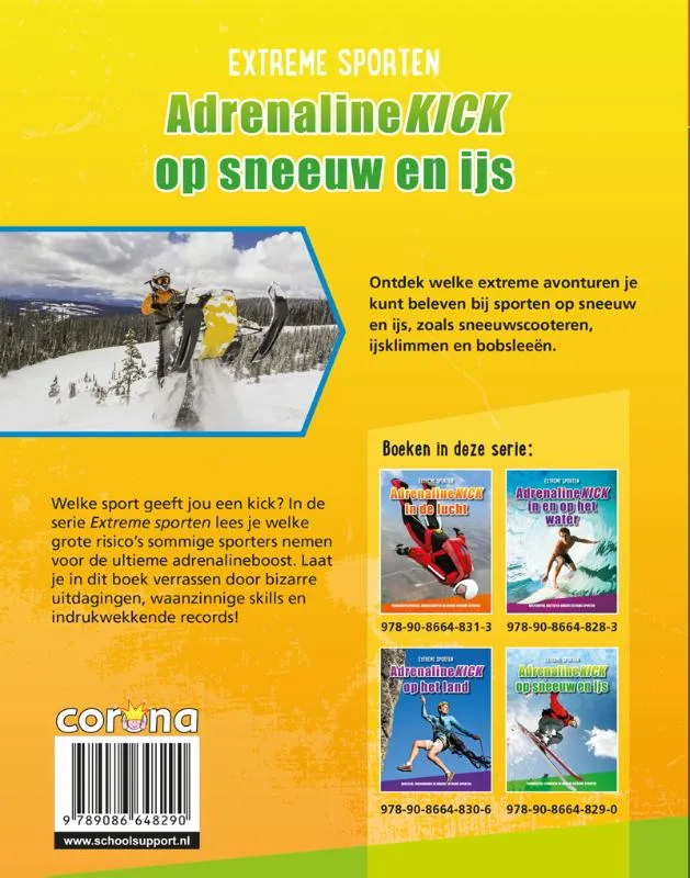 Adrenalinekick op sneeuw en ijs | 9789086648290 Adrenalinekick op sneeuw en ijs - Afbeelding 2