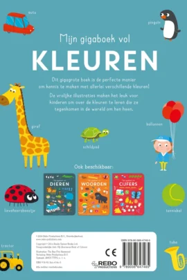 Alternative view of Mijn gigaboek vol kleuren