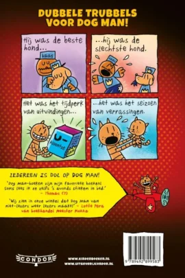 Alternative view of Dog Man en De gekloonde kat