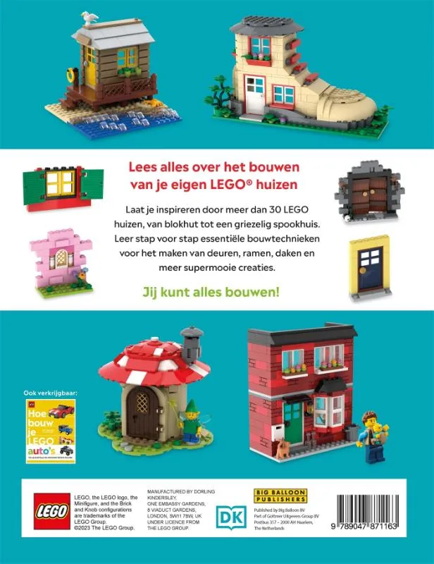 Hoe bouw je LEGO® huizen | 9789047871163 Hoe bouw je LEGO® huizen - Afbeelding 2