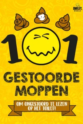 101 Gestoorde moppen om ongestoord op het toilet te lezen