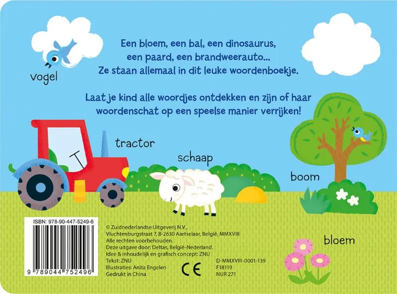 Mijn eerste woordjes 1-3 jaar | 9789044752496 Mijn eerste woordjes 1-3 jaar - Afbeelding 2