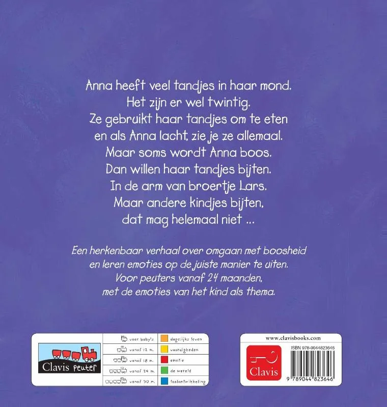 Niet bijten, Anna! | 9789044823646 Niet bijten, Anna! - Afbeelding 2