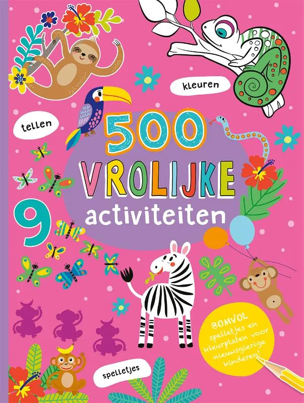 500 Vrolijke activiteiten | 9789036641029 500 Vrolijke activiteiten