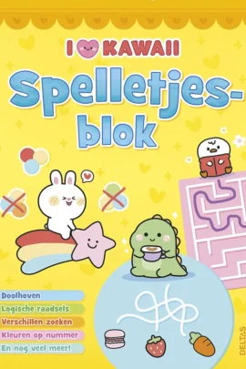 I love Kawaii Spelletjesblok