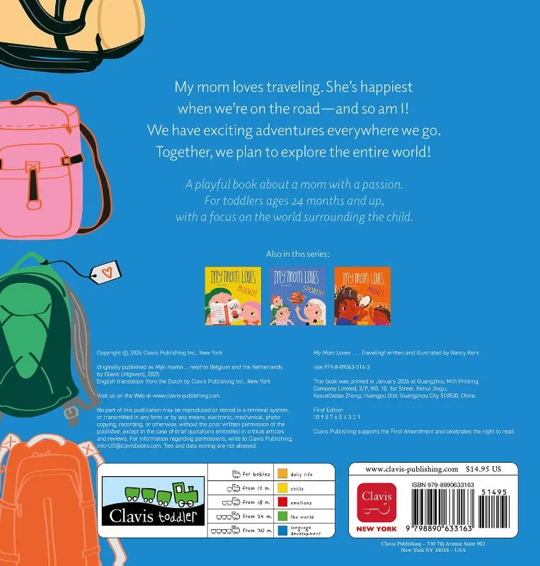 My Mom Loves . . . Traveling! | 9798890633163 My Mom Loves . . . Traveling! - Afbeelding 2