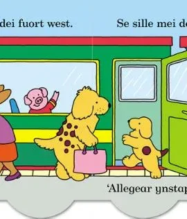 Alternative view of Stip yn 'e trein