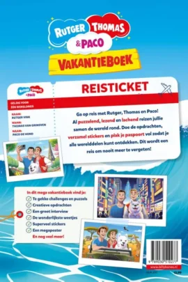 Alternative view of Het Vakantieboek van Rutger, Thomas & Paco