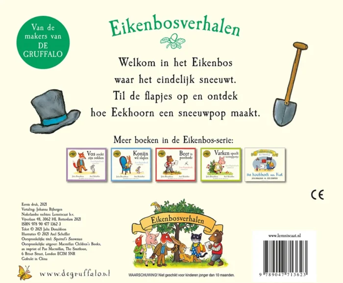 Eekhoorns sneeuwpop - Afbeelding 2