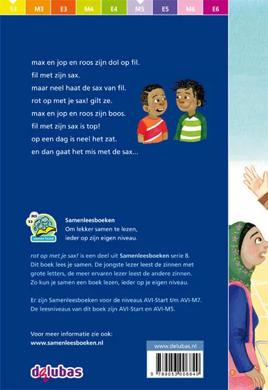 rot op met je sax! | 9789053006849 rot op met je sax! - Afbeelding 2