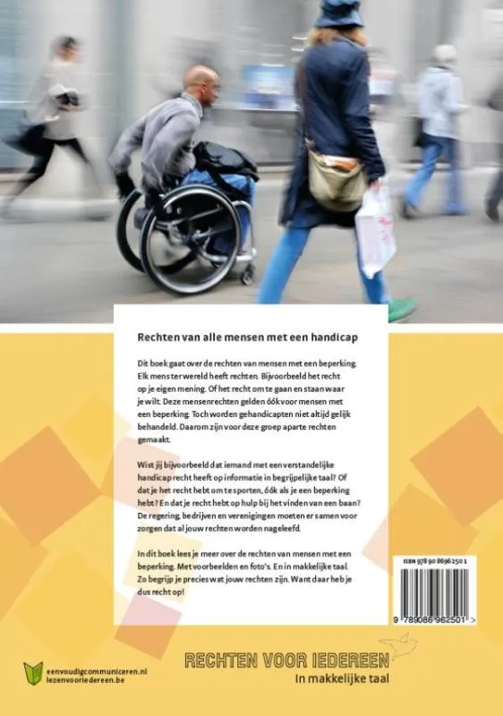 Rechten van alle mensen met een handicap | 9789086962501 Rechten van alle mensen met een handicap - Afbeelding 2