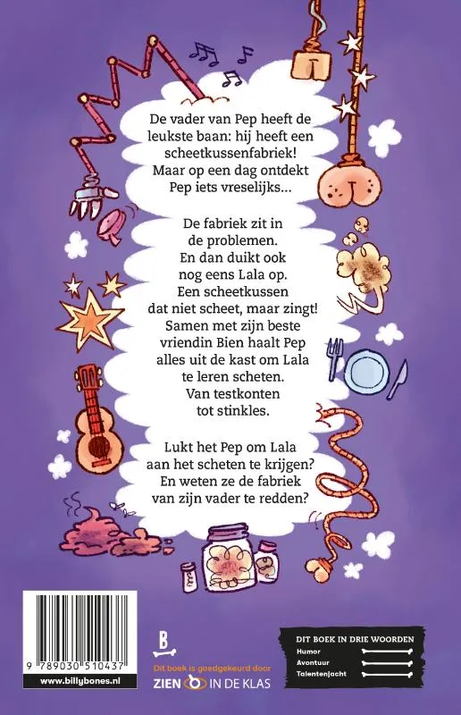 Pep en het zingende scheetkussen | 9789030510437 Pep en het zingende scheetkussen - Afbeelding 2