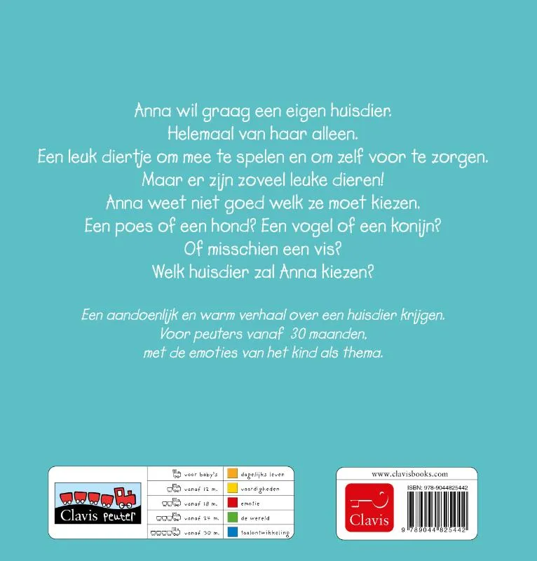 Anna wil een huisdier | 9789044825442 Anna wil een huisdier - Afbeelding 2