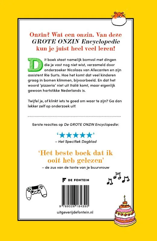 De Grote Onzin Encyclopedie | 9789026184390 De Grote Onzin Encyclopedie - Afbeelding 2