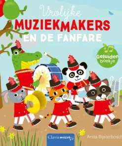 Vrolijke muziekmakers en de fanfare