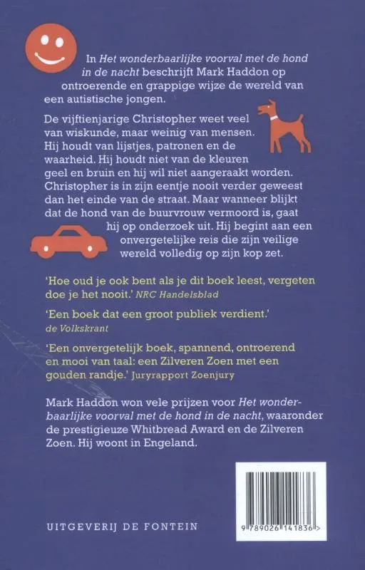 Het wonderbaarlijke voorval met de hond in de nacht | 9789026141836 Het wonderbaarlijke voorval met de hond in de nacht - Afbeelding 2