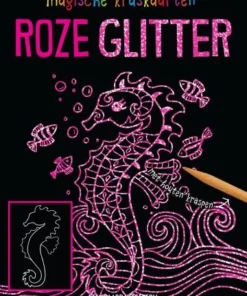 roze glitter