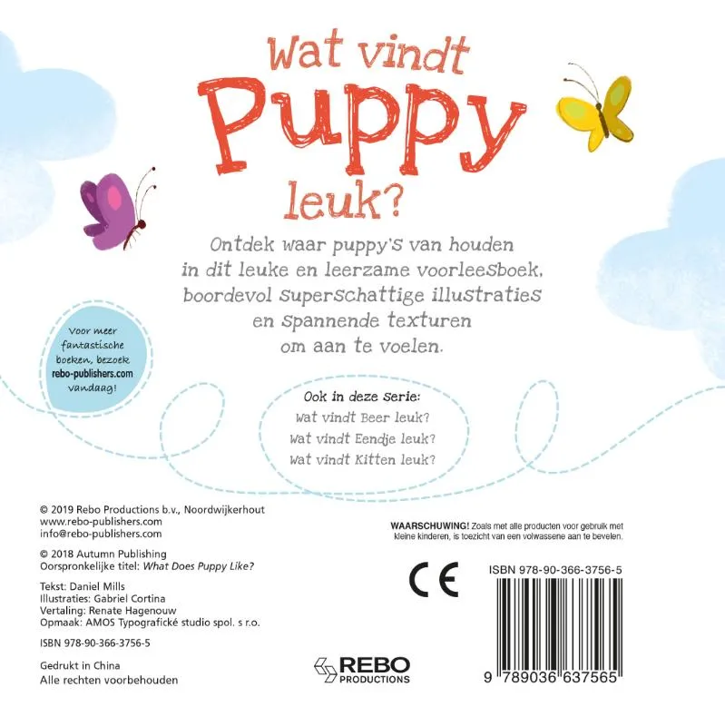 Wat vindt puppy leuk? | 9789036637565 Wat vindt puppy leuk? - Afbeelding 2