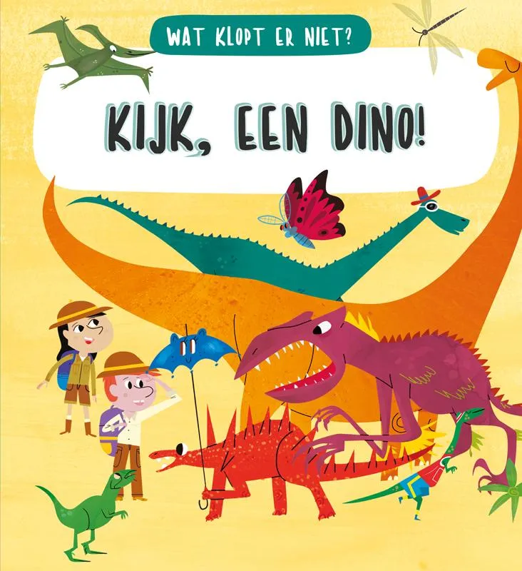 Kijk, een dino! | 9789463415880 Kijk, een dino!