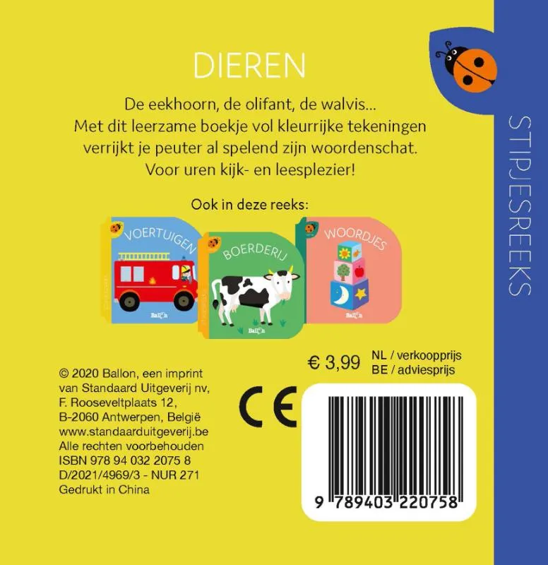 Dieren | 9789403220758 Dieren - Afbeelding 2