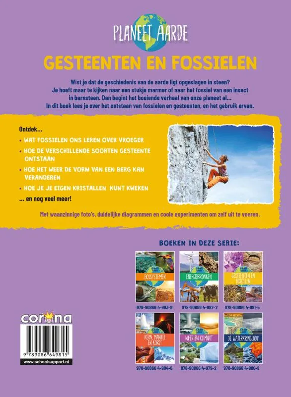 Gesteenten en fossielen | 9789086649815 Gesteenten en fossielen - Afbeelding 2