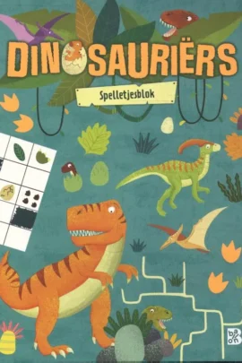 Dinosauriërs spelletjesblok