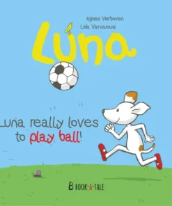 Luna really loves to play ball!