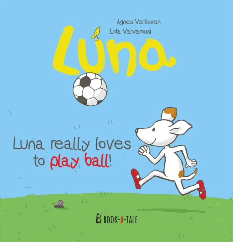 Luna really loves to play ball! | 9789493268135 Luna really loves to play ball!