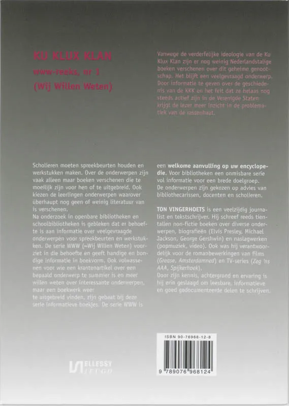 Ku Klux Klan | 9789076968124 Ku Klux Klan - Afbeelding 2