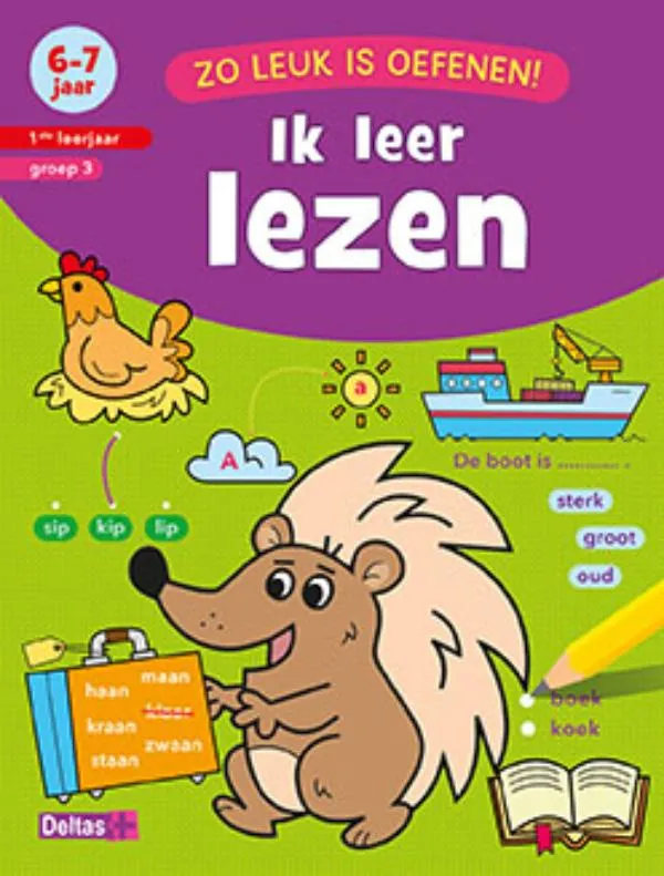 Ik leer lezen 6-7 jaar 1ste leerjaar groep 3 | 9789044746235 Ik leer lezen 6-7 jaar 1ste leerjaar groep 3