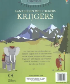 Aankleden met stickers-krijgers | 9781409565406 Aankleden met stickers-krijgers - Afbeelding 2
