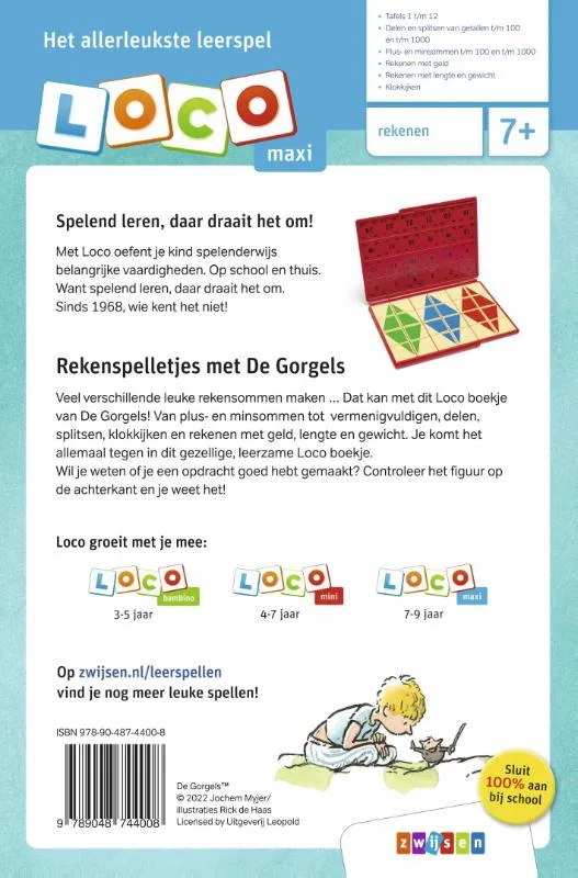 De Gorgels rekenspelletjes | 9789048744008 De Gorgels rekenspelletjes - Afbeelding 2