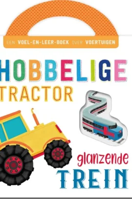 Hobbelige tractor, glanzende trein