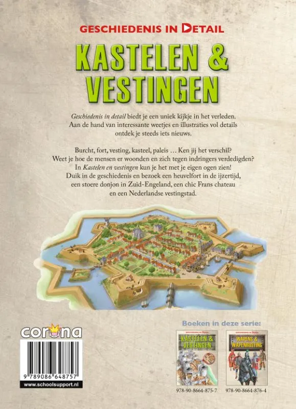 Kastelen & vestingen | 9789086648757 Kastelen & vestingen - Afbeelding 2
