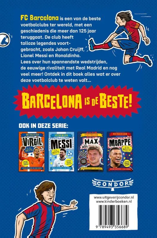 Barcelona is de beste | 9789493356689 Barcelona is de beste - Afbeelding 2