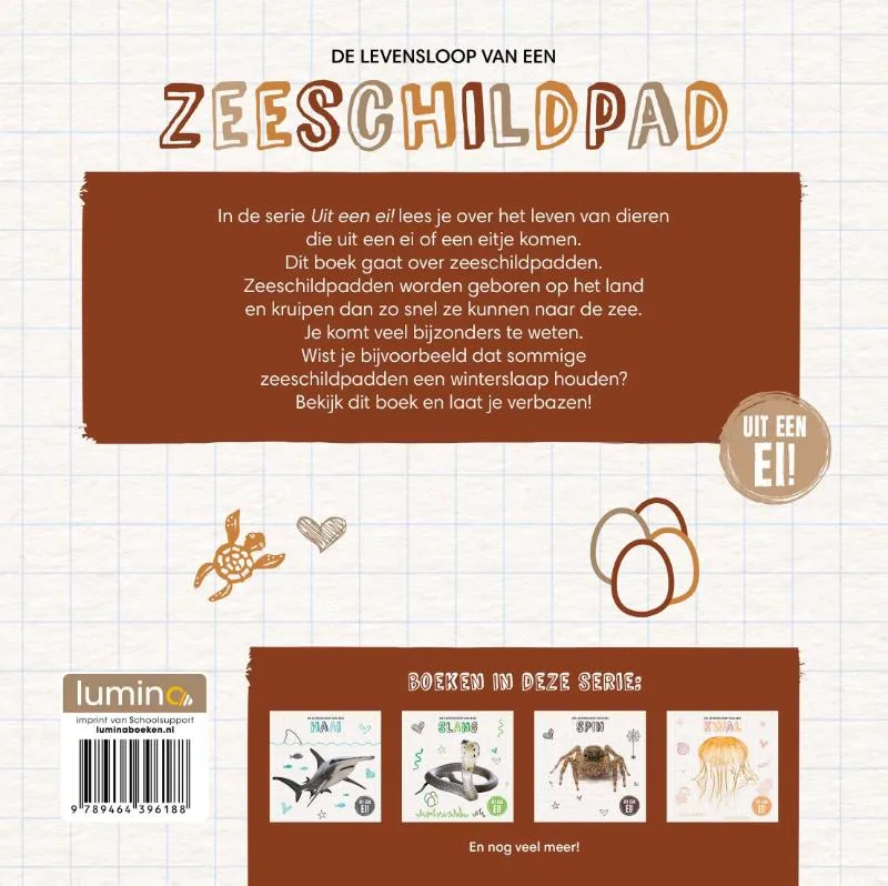 De levensloop van een zeeschildpad | 9789464396188 De levensloop van een zeeschildpad - Afbeelding 2