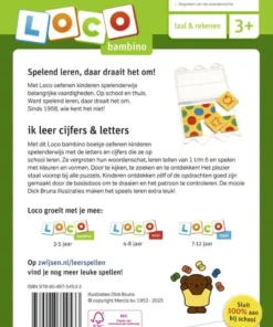 Alternative view of nijntje ik leer cijfers & letters 3-5 jaar