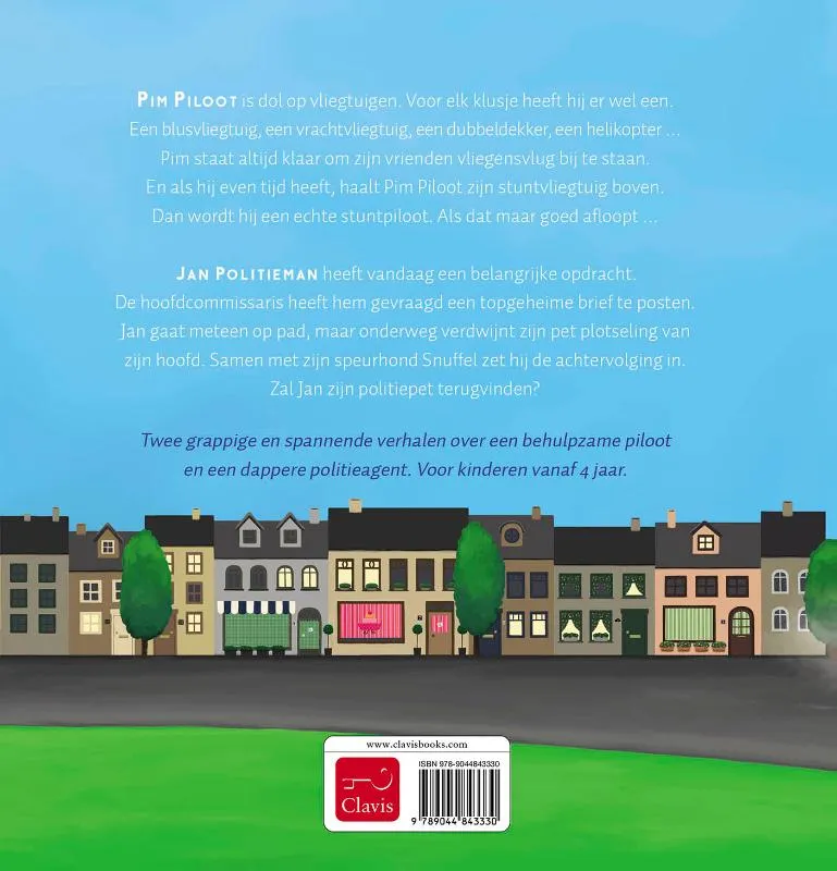 Pim piloot en Jan politieman | 9789044843330 Pim piloot en Jan politieman - Afbeelding 2