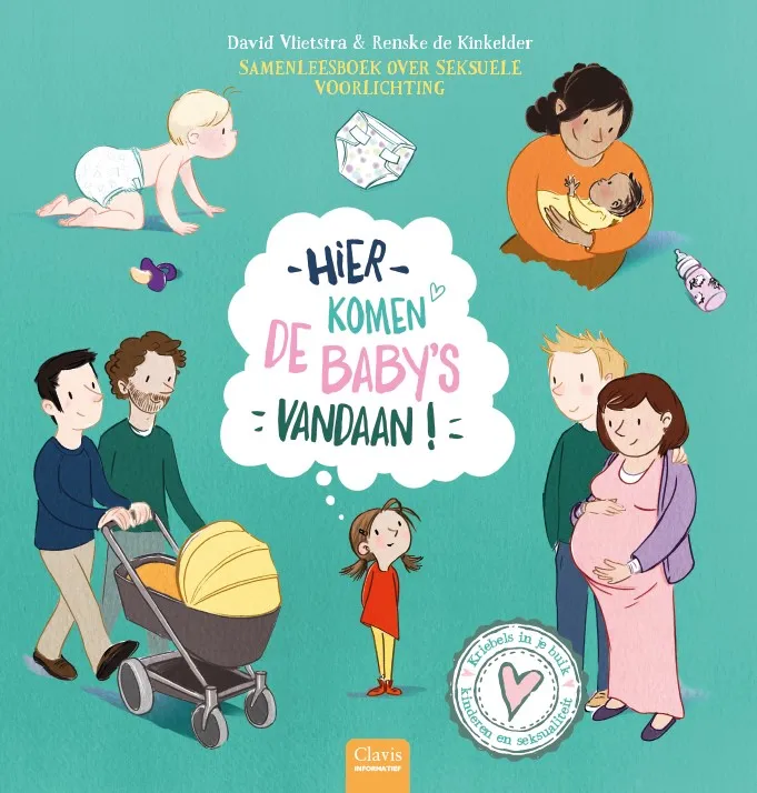 Hier komen de baby's vandaan! | 9789044838374 Hier komen de baby's vandaan!