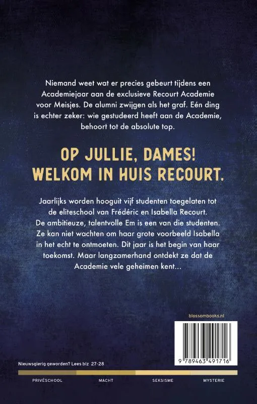 De Academie | 9789463491716 De Academie - Afbeelding 2