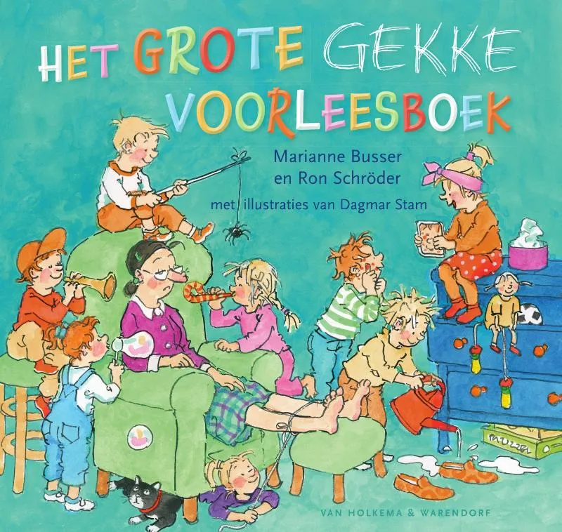 Het grote gekke voorleesboek | 9789000375066 Het grote gekke voorleesboek