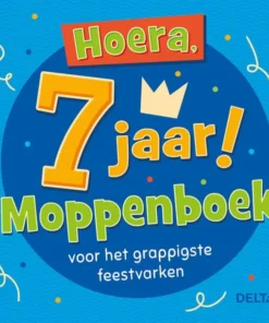 Hoera, 7 jaar! Moppenboek