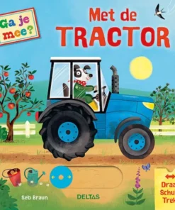 Met de tractor