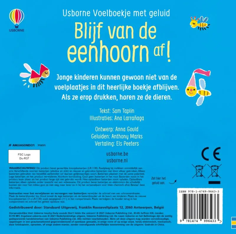 Blijf van de eenhoorn af! | 9781474996433 Blijf van de eenhoorn af! - Afbeelding 2